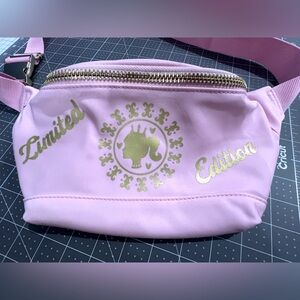 Pink Barbie Fanny Pack Belt Bag- Barbie Logo